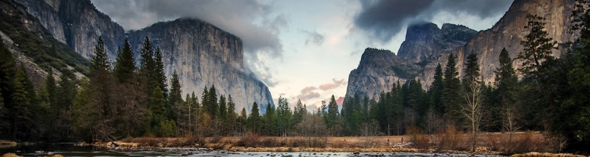 Valley view of Yosemite